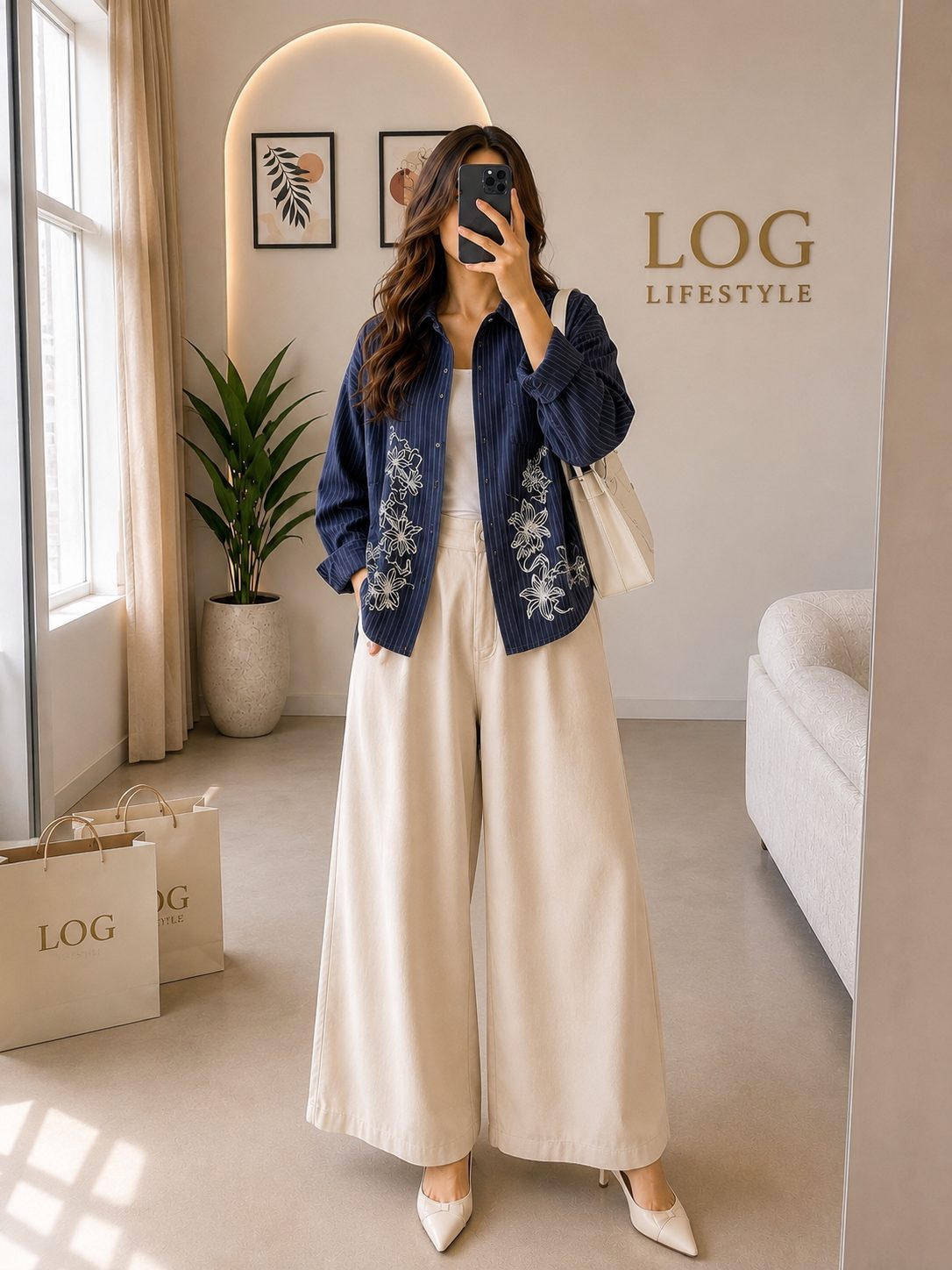 BLUE PRINTED COMBO (3 items)